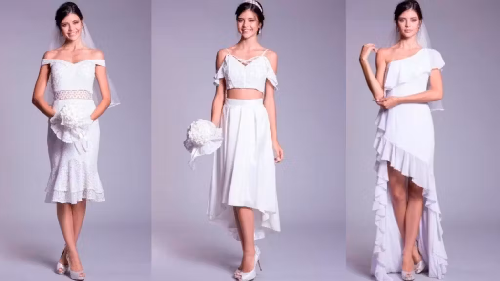 Mais de 20 vestidos para noivas que vão fazer uma cerimônia mais íntima