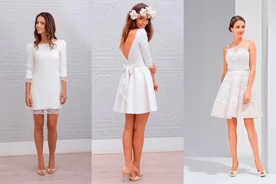 Mais de 20 vestidos para noivas que vão fazer uma cerimônia mais íntima