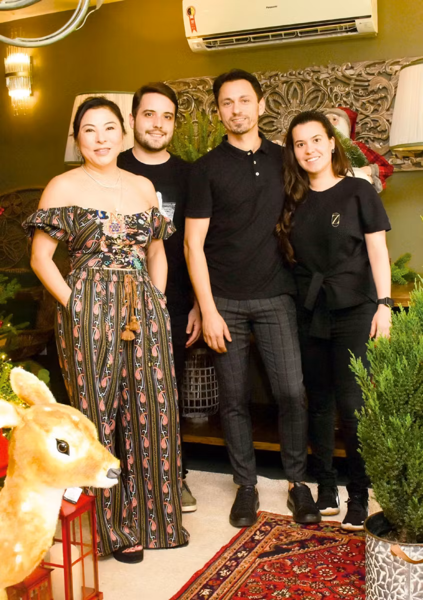 O retorno das grandes festas de natal, com decoração personalizada da ziy concept