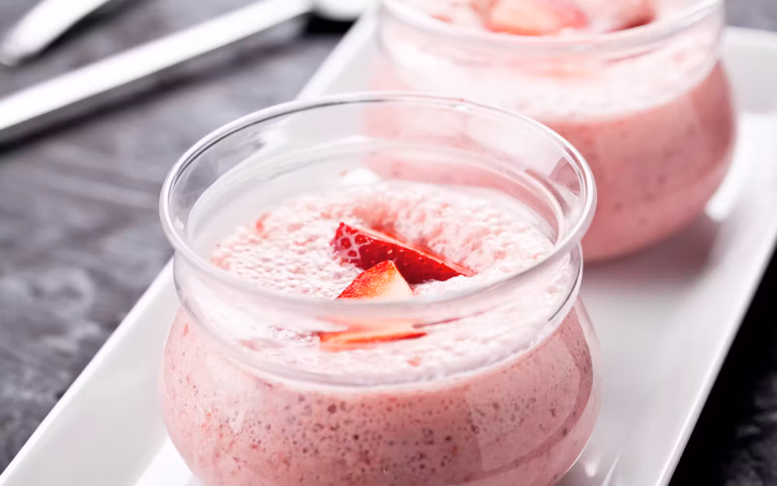 Mousse Fake de Morango