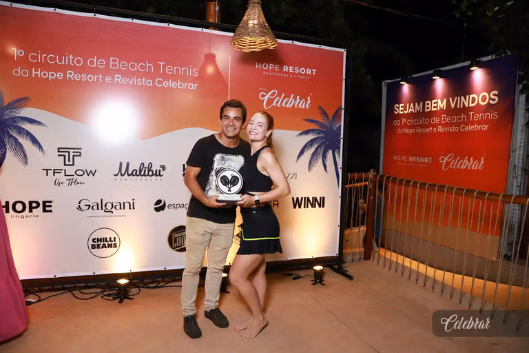 1º Circuito de Beach Tennis da Hope Resort e revista celebrar! – foto 1