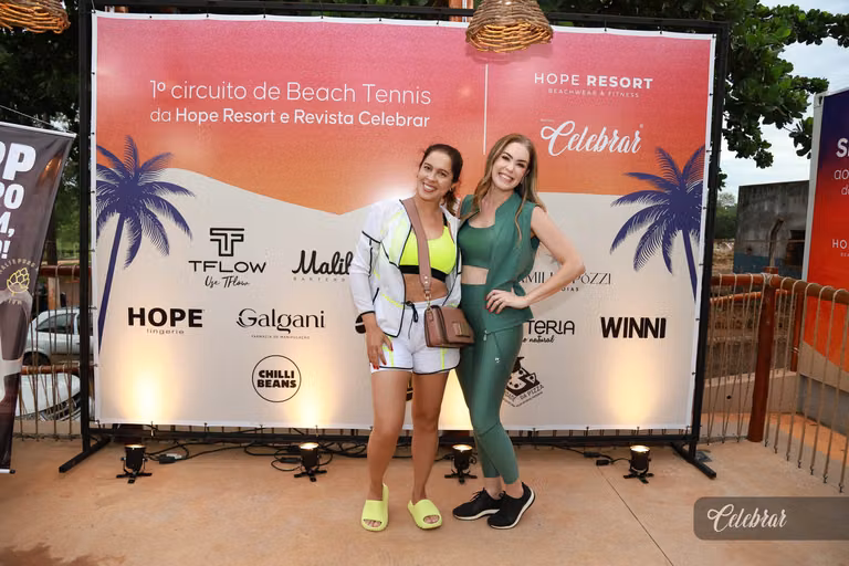 1º Circuito de Beach Tennis da Hope Resort e revista celebrar! – foto 17