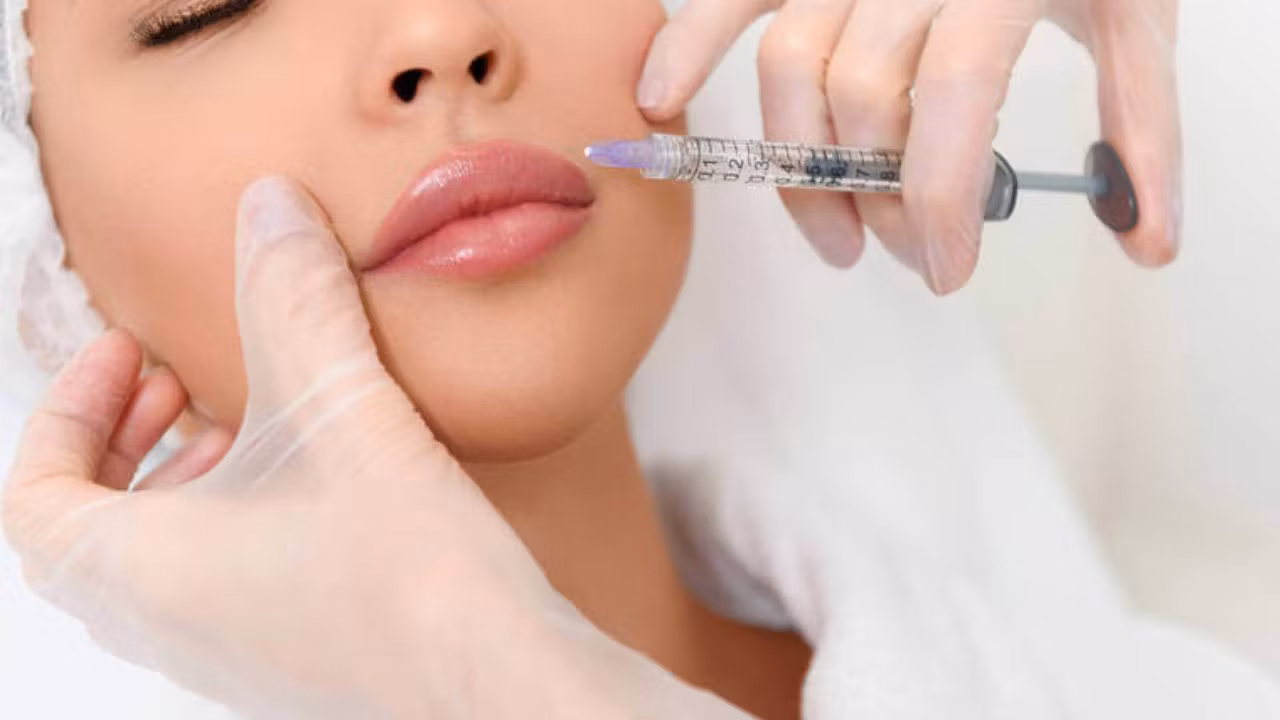 Preenchimento Labial Guiado por Ultrassom
