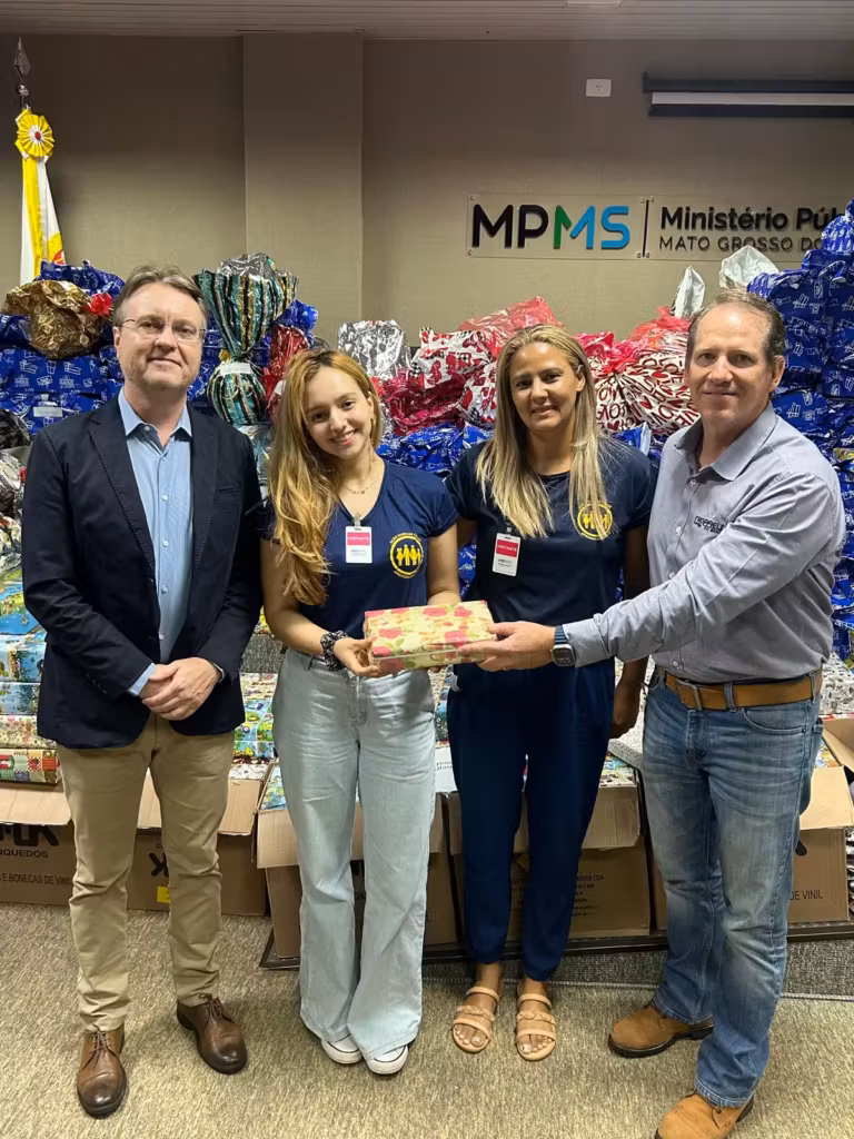 MP-Social e parceiros fazem doação de mais de 3 mil presentes
