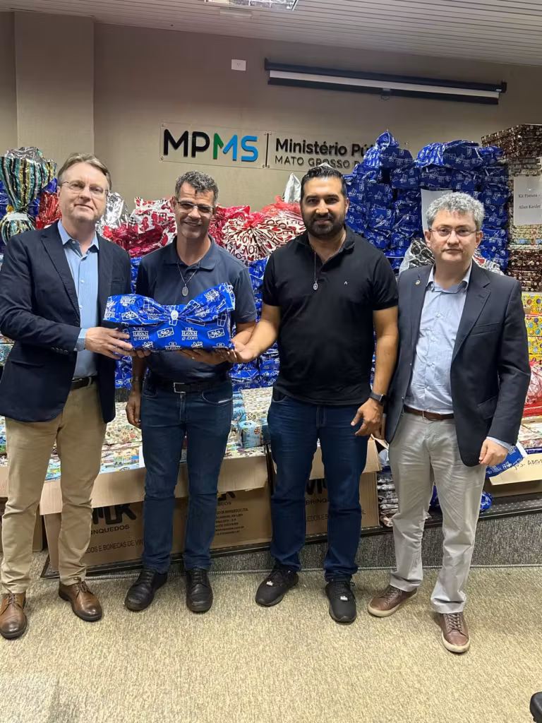 MP-Social e parceiros fazem doação de mais de 3 mil presentes