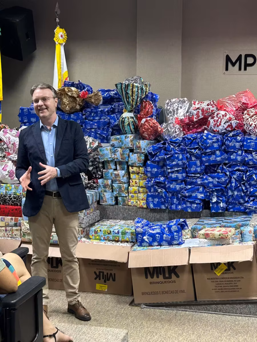 MP-Social e parceiros fazem doação de mais de 3 mil presentes