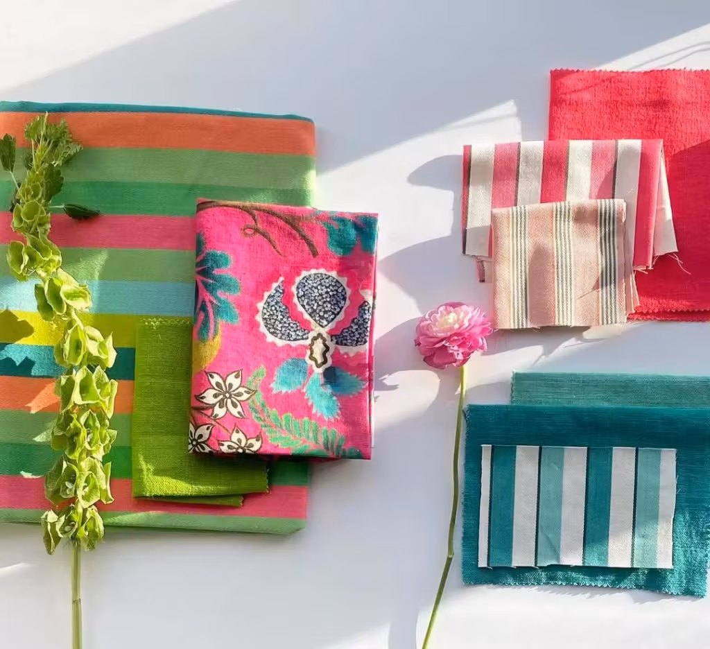 A arte de compor cores, estampas e texturas na decoração