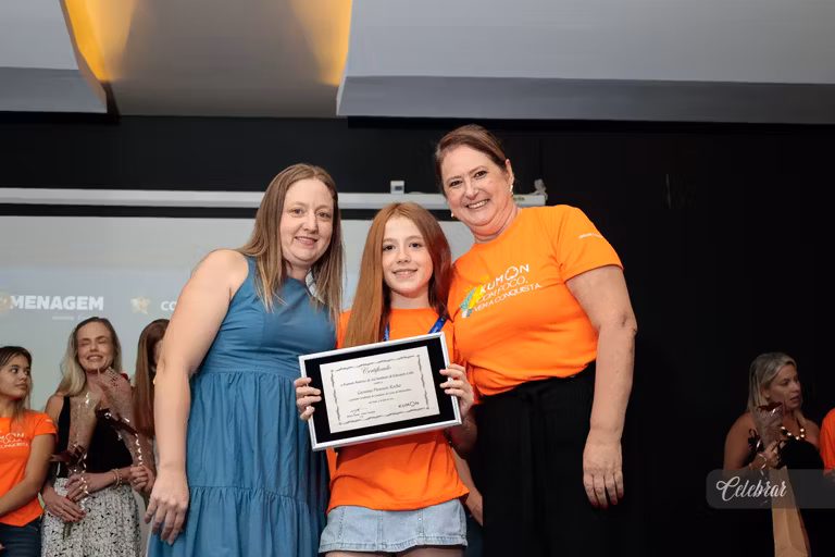Kumon Unidade Progresso homenageia alunos adiantados em evento especial – foto 223