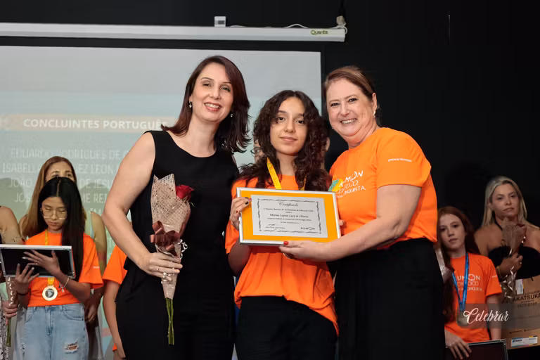 Kumon Unidade Progresso homenageia alunos adiantados em evento especial – foto 237