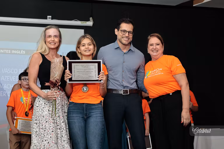Kumon Unidade Progresso homenageia alunos adiantados em evento especial – foto 246