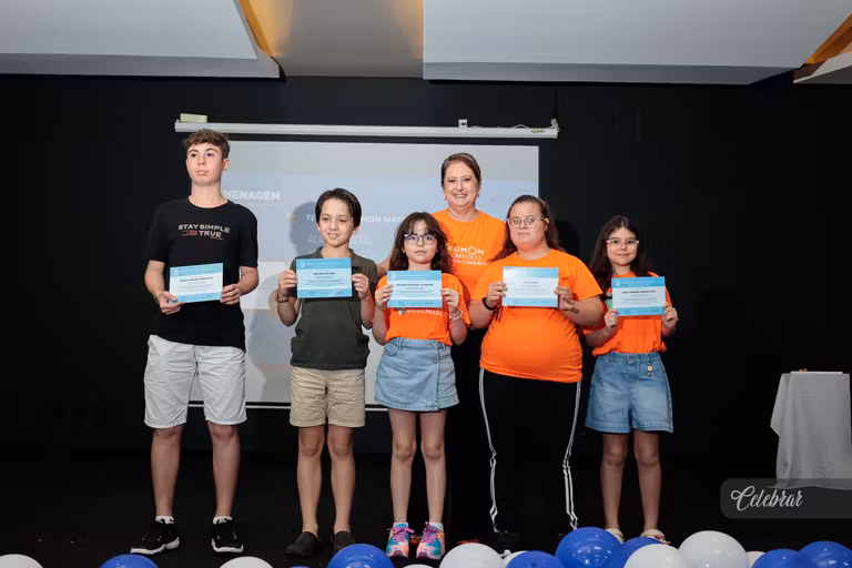 Kumon Unidade Progresso homenageia alunos adiantados em evento especial – foto 263