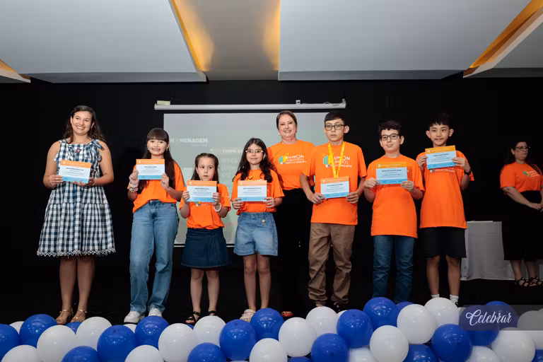 Kumon Unidade Progresso homenageia alunos adiantados em evento especial – foto 264