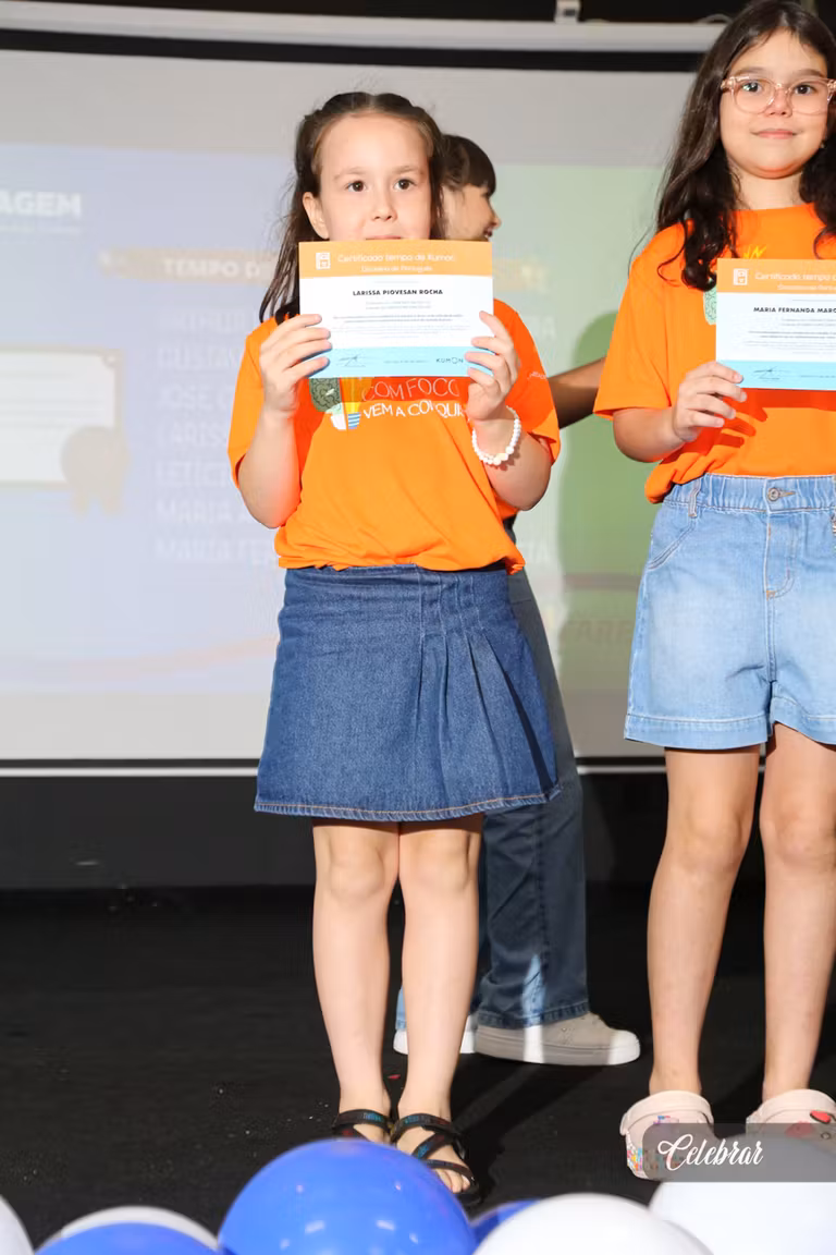 Kumon Unidade Progresso homenageia alunos adiantados em evento especial – foto 371