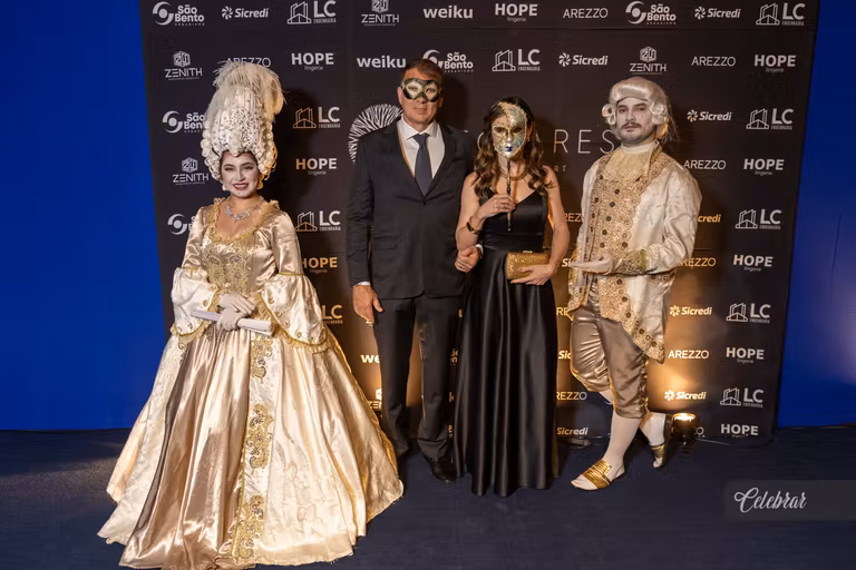 baile de Gala Hectares – Máscaras em Veneza – foto 101