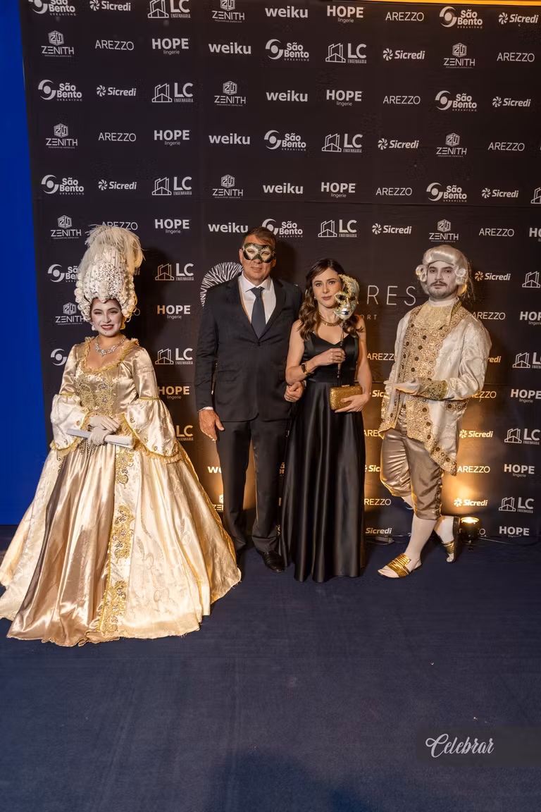 baile de Gala Hectares – Máscaras em Veneza – foto 103