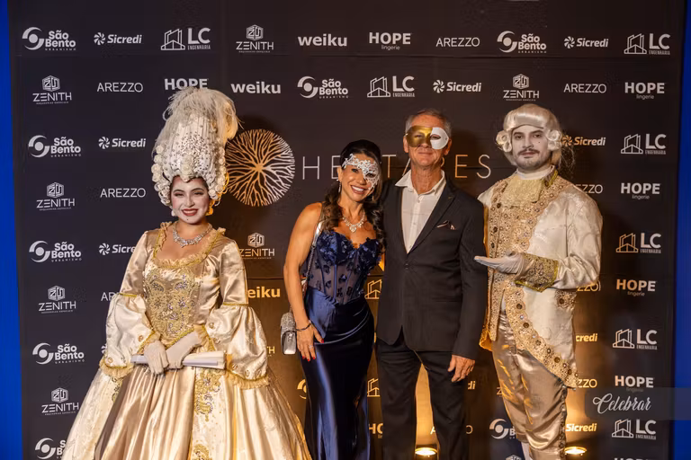 baile de Gala Hectares – Máscaras em Veneza – foto 110