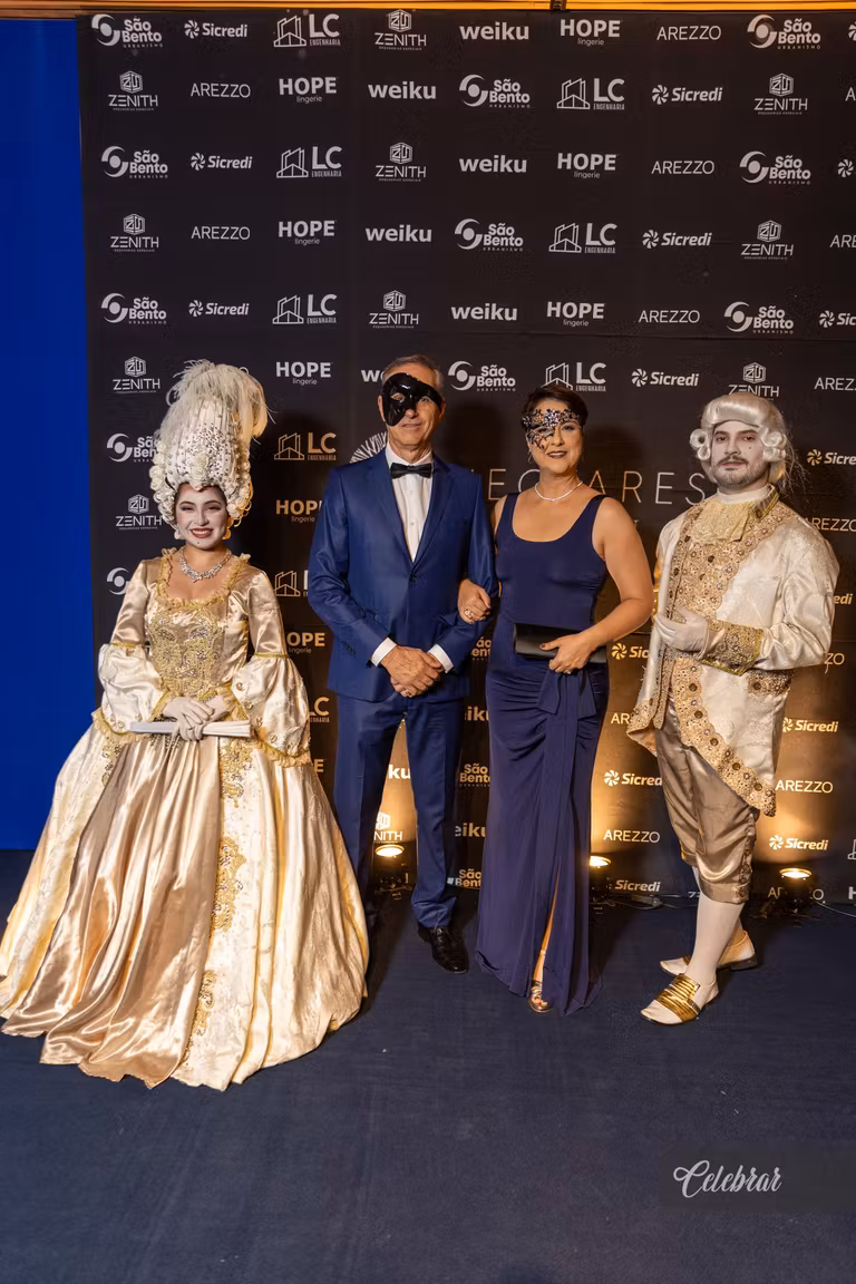 baile de Gala Hectares – Máscaras em Veneza – foto 111