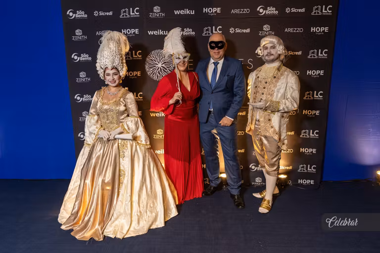 baile de Gala Hectares – Máscaras em Veneza – foto 115