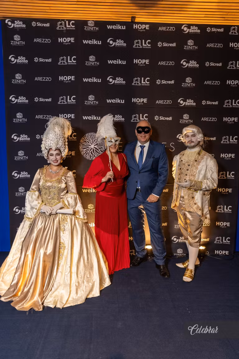 baile de Gala Hectares – Máscaras em Veneza – foto 116