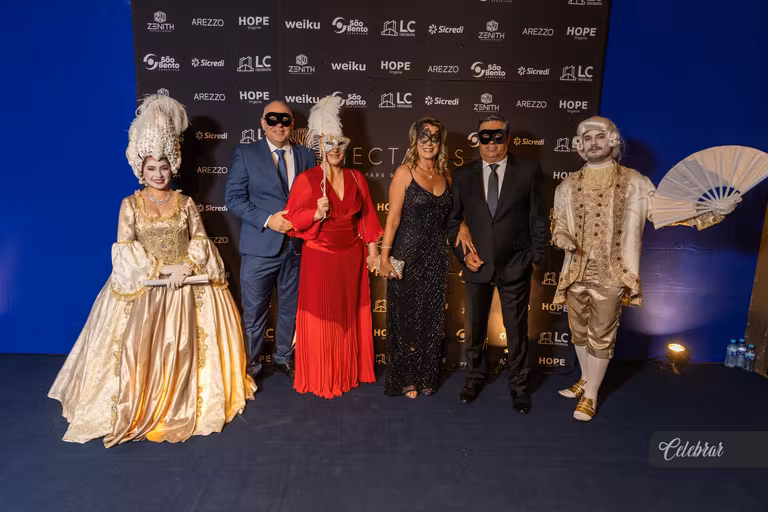 baile de Gala Hectares – Máscaras em Veneza – foto 119