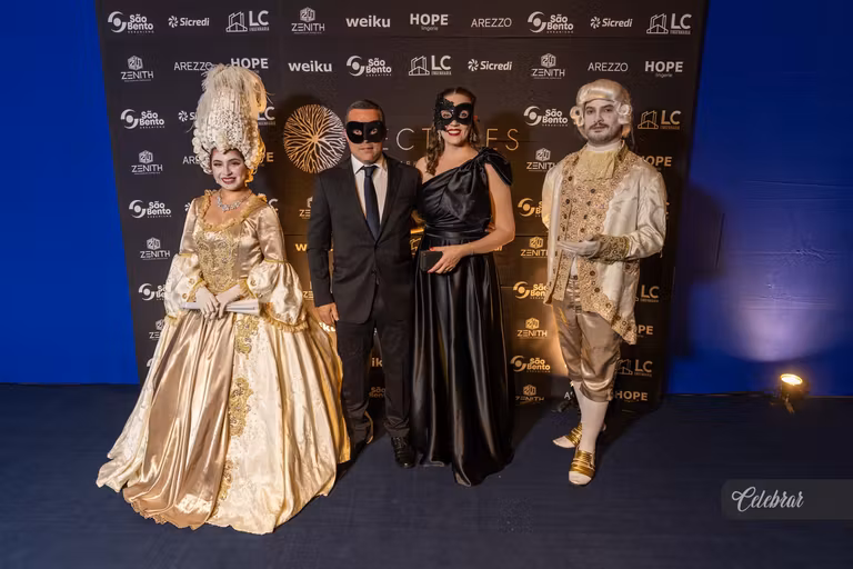 baile de Gala Hectares – Máscaras em Veneza – foto 126