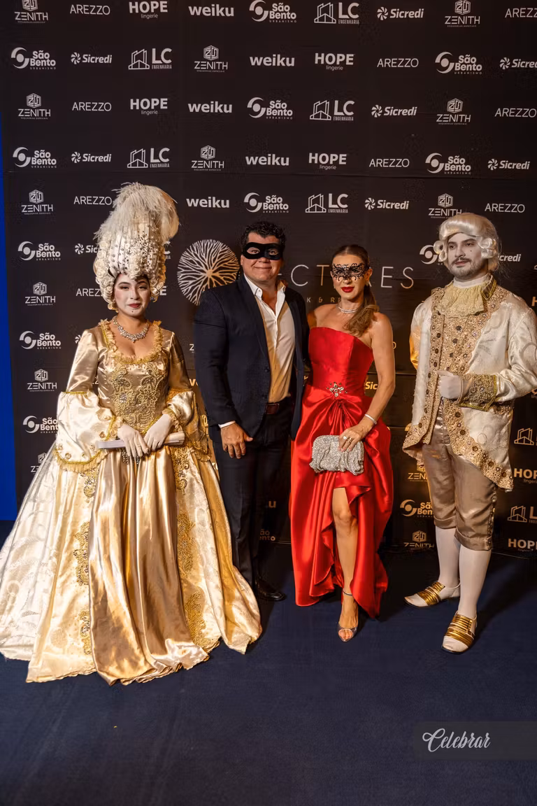 baile de Gala Hectares – Máscaras em Veneza – foto 13