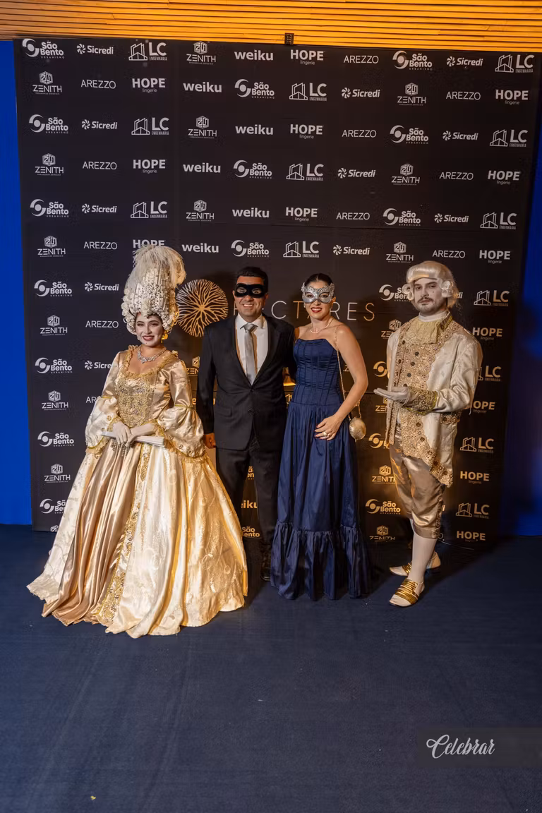 baile de Gala Hectares – Máscaras em Veneza – foto 132