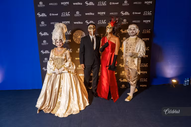 baile de Gala Hectares – Máscaras em Veneza – foto 133