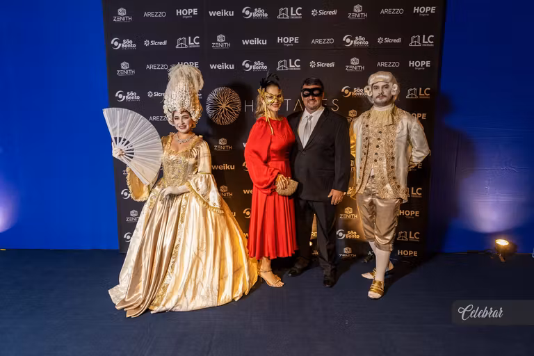 baile de Gala Hectares – Máscaras em Veneza – foto 136