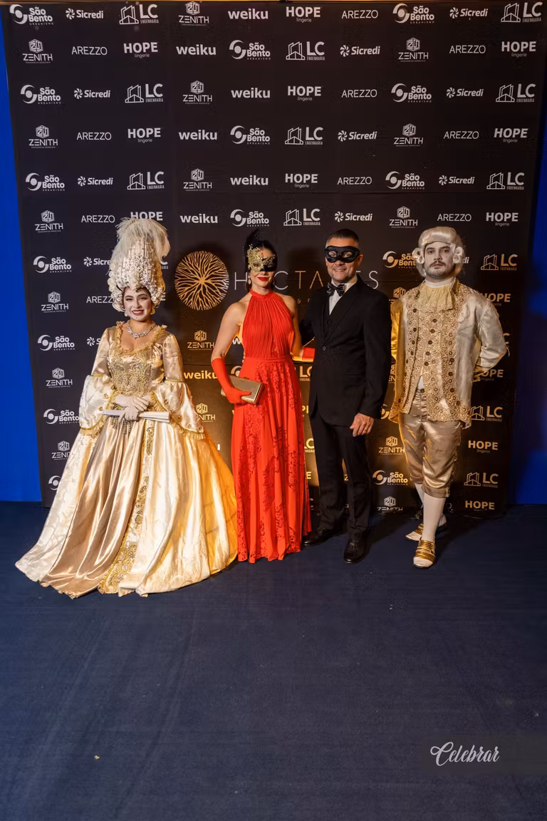 baile de Gala Hectares – Máscaras em Veneza – foto 137