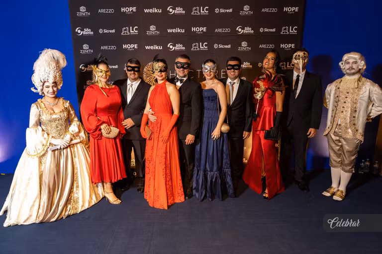 baile de Gala Hectares – Máscaras em Veneza – foto 139