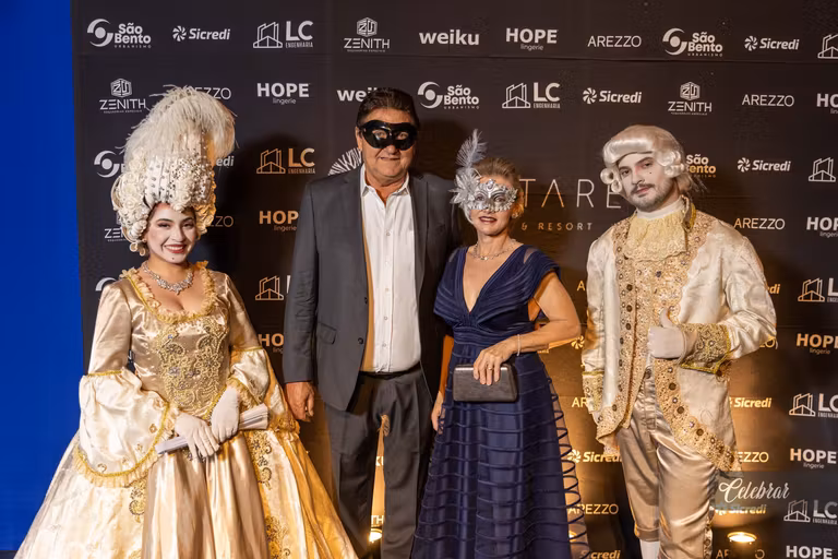 baile de Gala Hectares – Máscaras em Veneza – foto 14