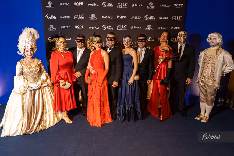 baile de Gala Hectares – Máscaras em Veneza – foto 140