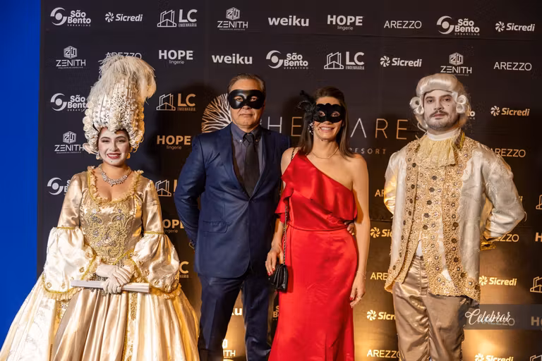 baile de Gala Hectares – Máscaras em Veneza – foto 142