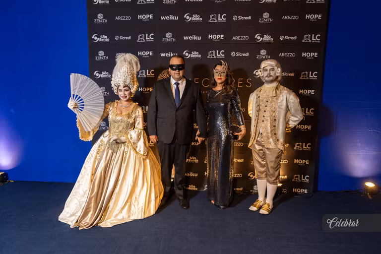 baile de Gala Hectares – Máscaras em Veneza – foto 144