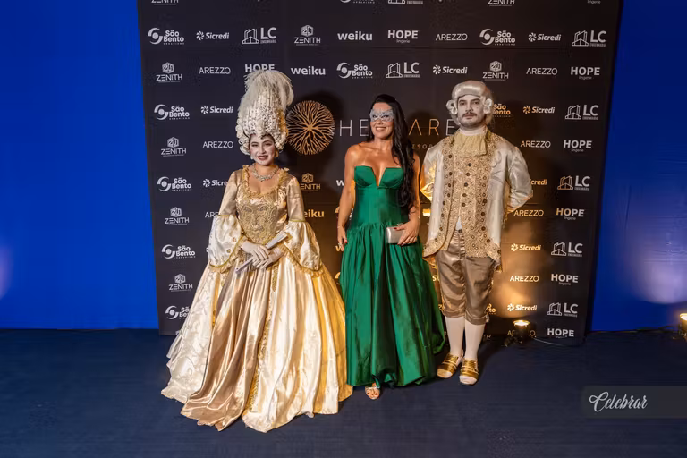 baile de Gala Hectares – Máscaras em Veneza – foto 146