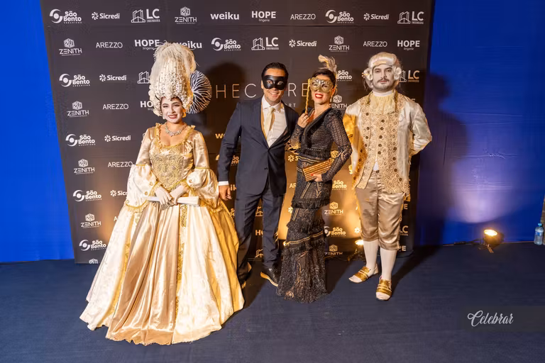 baile de Gala Hectares – Máscaras em Veneza – foto 155
