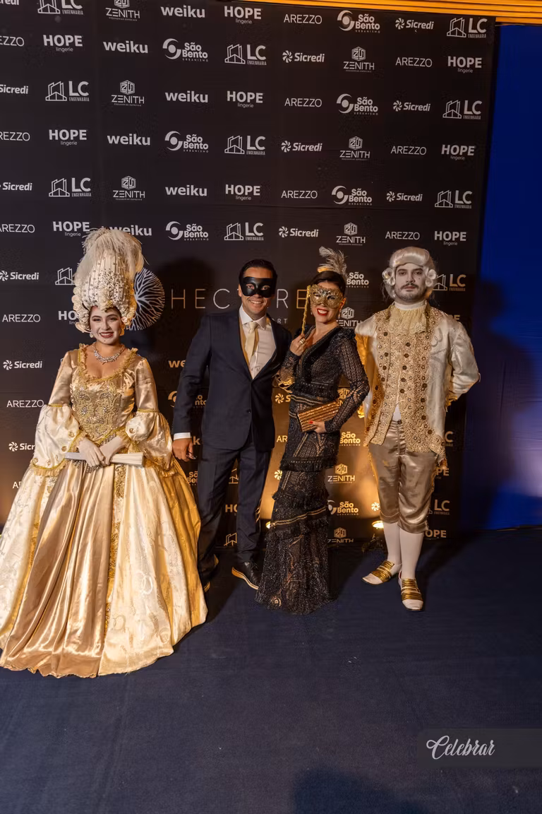 baile de Gala Hectares – Máscaras em Veneza – foto 156