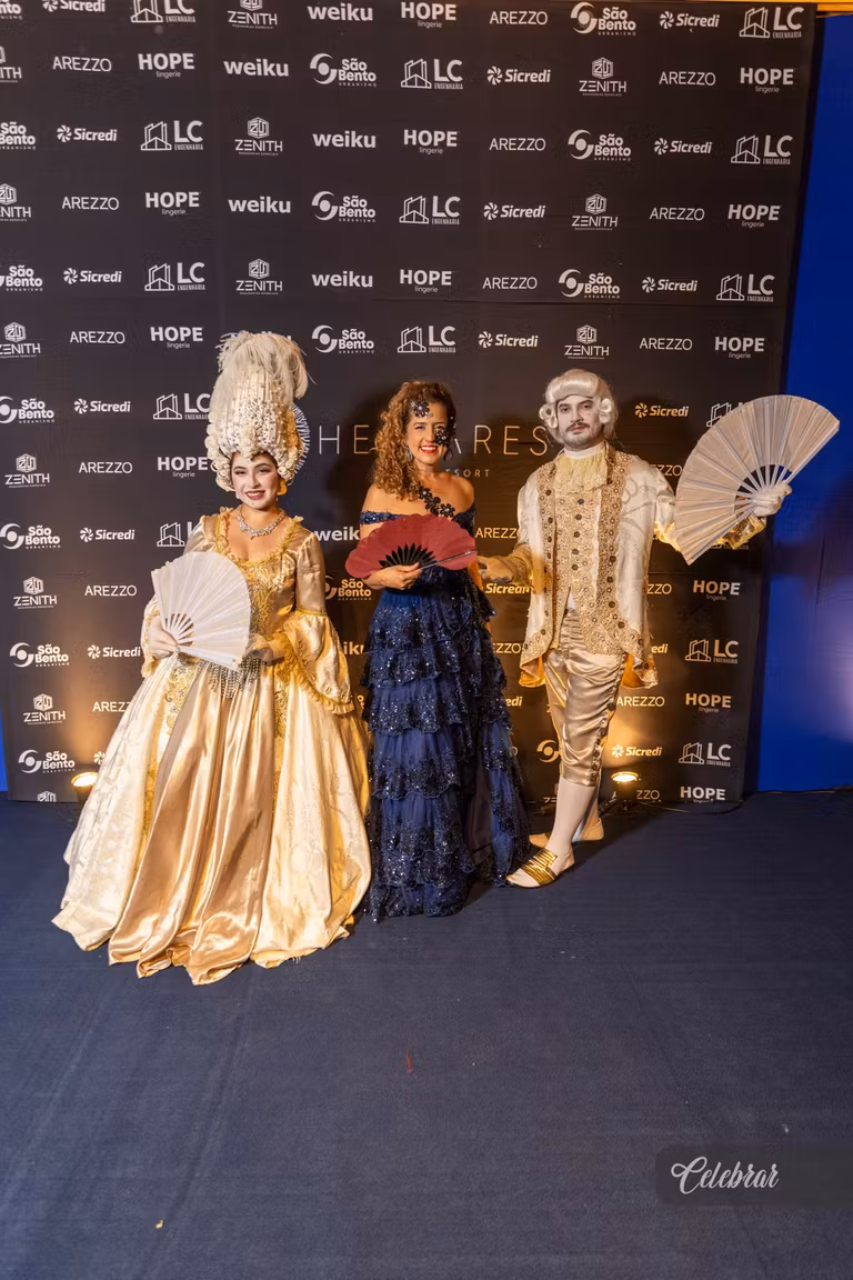 baile de Gala Hectares – Máscaras em Veneza – foto 159