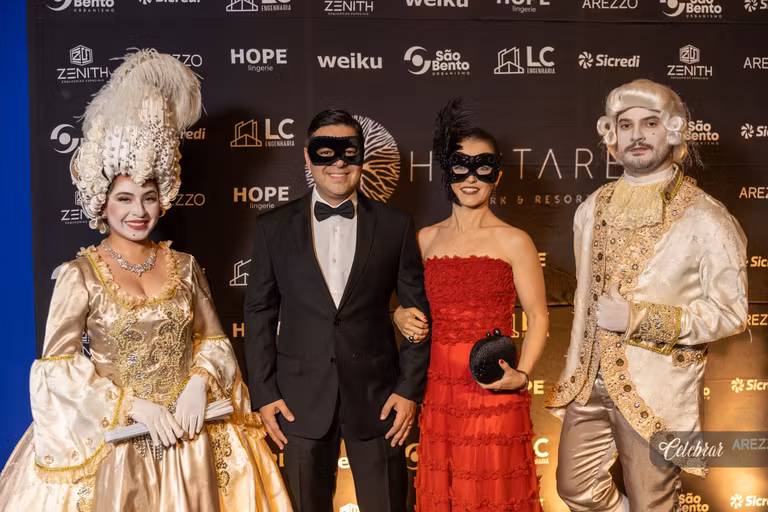 baile de Gala Hectares – Máscaras em Veneza – foto 18