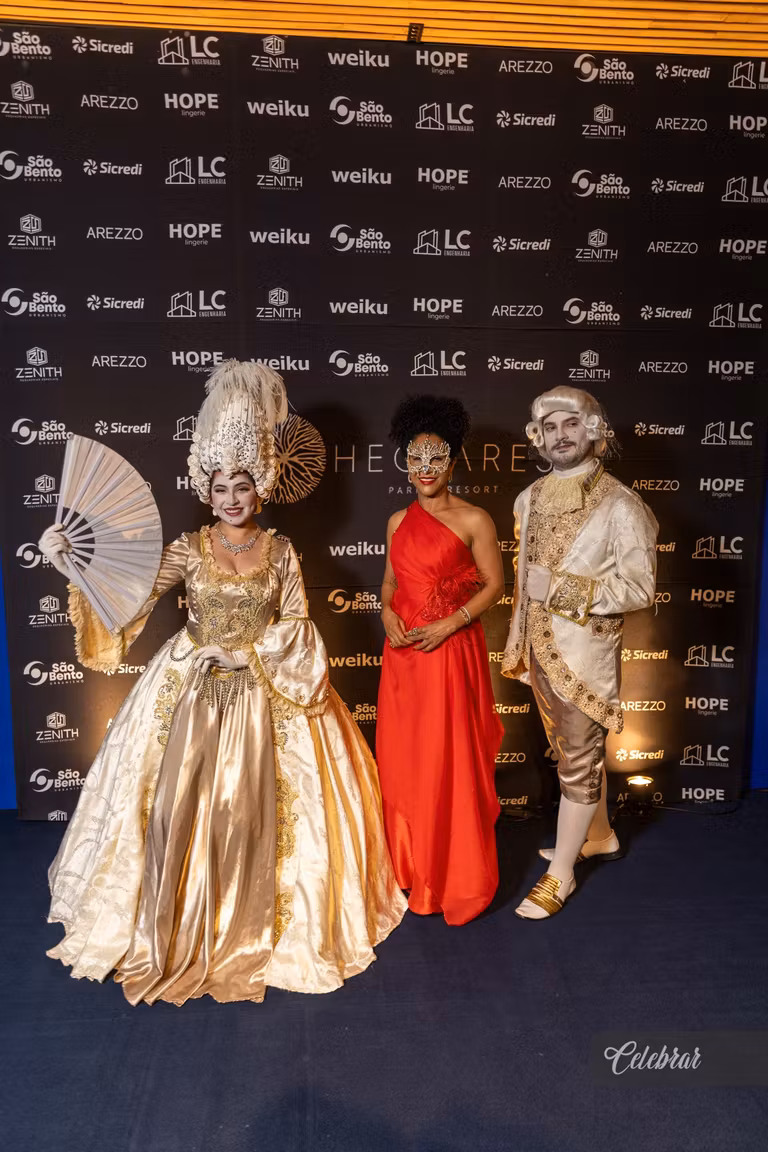baile de Gala Hectares – Máscaras em Veneza – foto 29