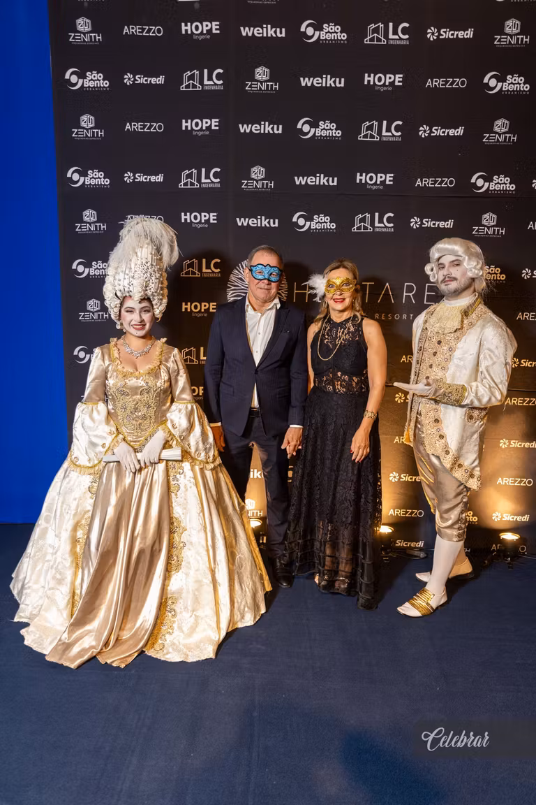 baile de Gala Hectares – Máscaras em Veneza – foto 37