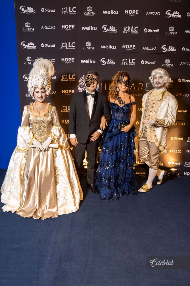 baile de Gala Hectares – Máscaras em Veneza – foto 38