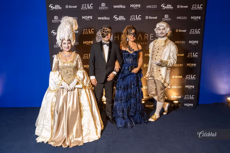 baile de Gala Hectares – Máscaras em Veneza – foto 39