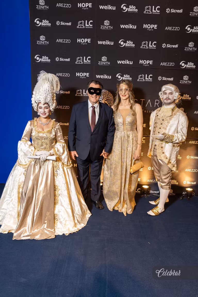 baile de Gala Hectares – Máscaras em Veneza – foto 41