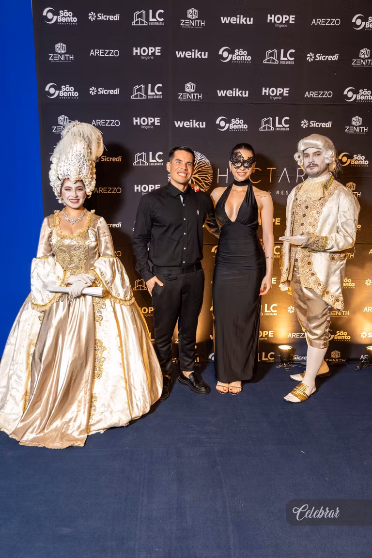baile de Gala Hectares – Máscaras em Veneza – foto 43