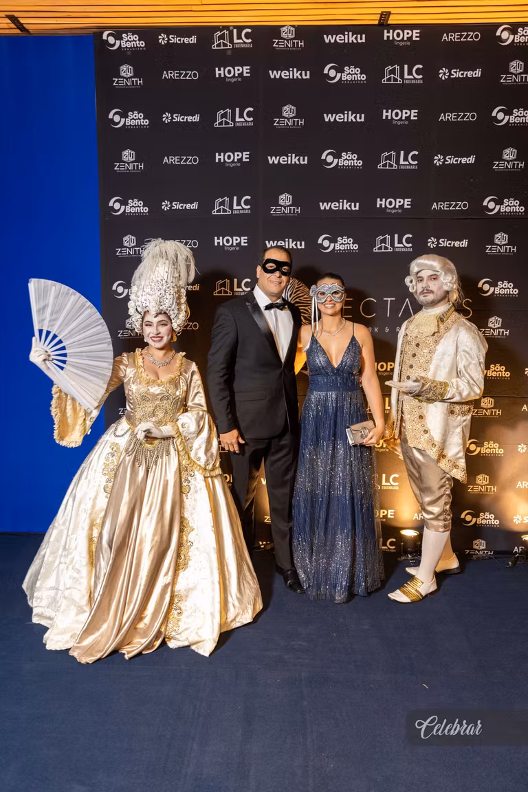 baile de Gala Hectares – Máscaras em Veneza – foto 46