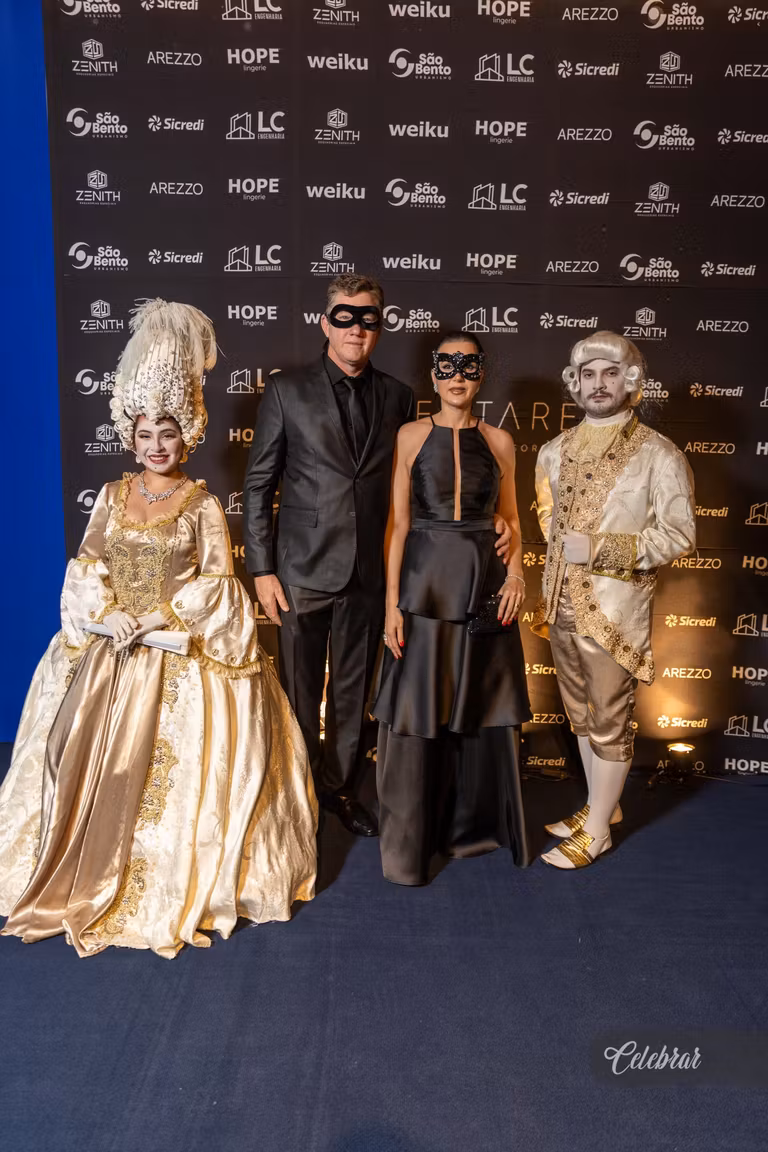 baile de Gala Hectares – Máscaras em Veneza – foto 48