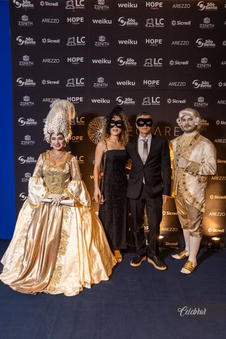 baile de Gala Hectares – Máscaras em Veneza – foto 49