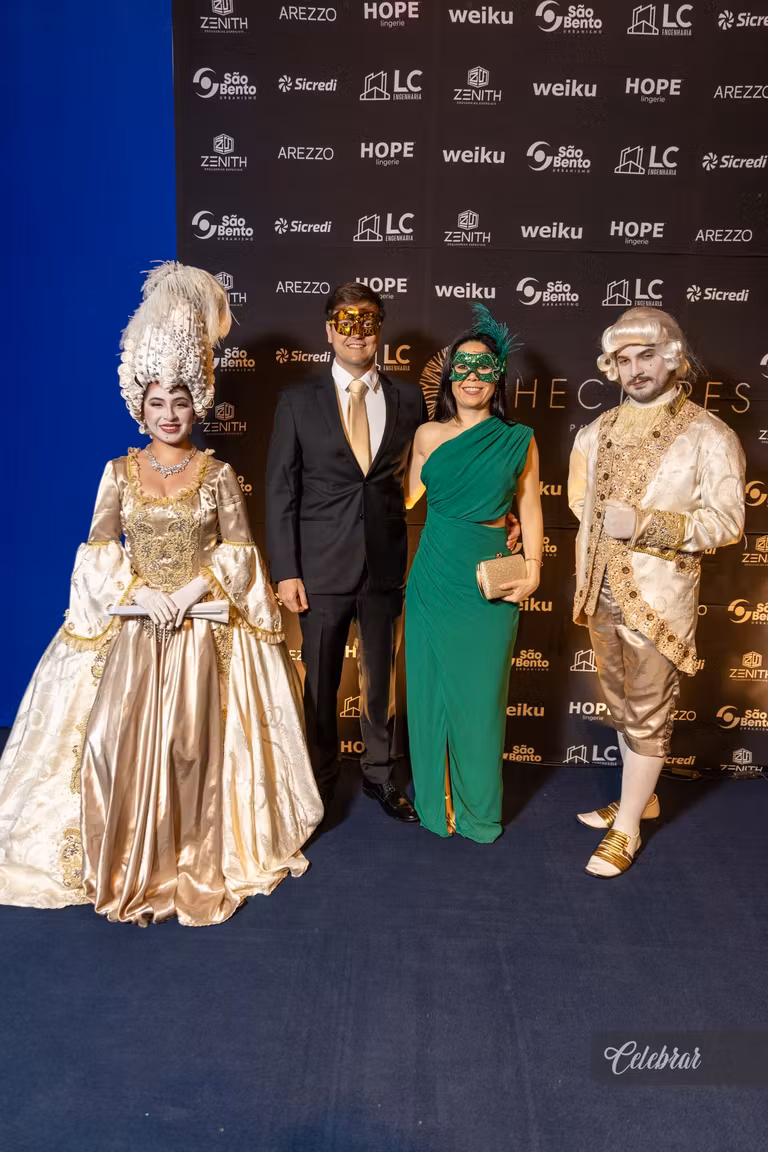 baile de Gala Hectares – Máscaras em Veneza – foto 53